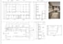 do high end kitchen interior design cabinet layout and 3d rendering